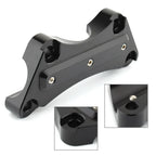 25mm Handlebar Risers for Harley Touring Models (1997-2019) Black