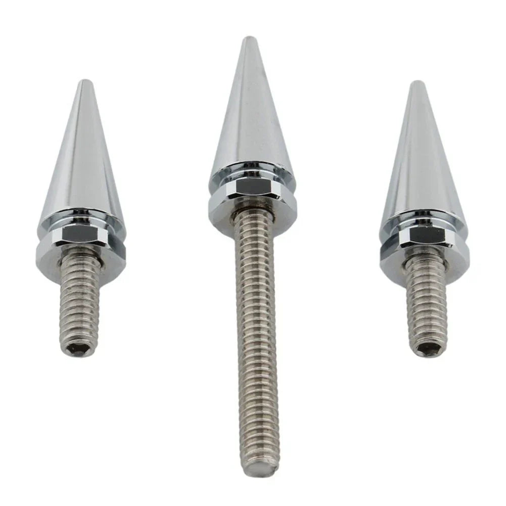 3 x 6mm Silver Windshield Screws for Harley Electra Glide (2014-2023)