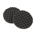 2 x 8-Inch Round Single-Sided Foam Polishing Pad Tool Kit Black