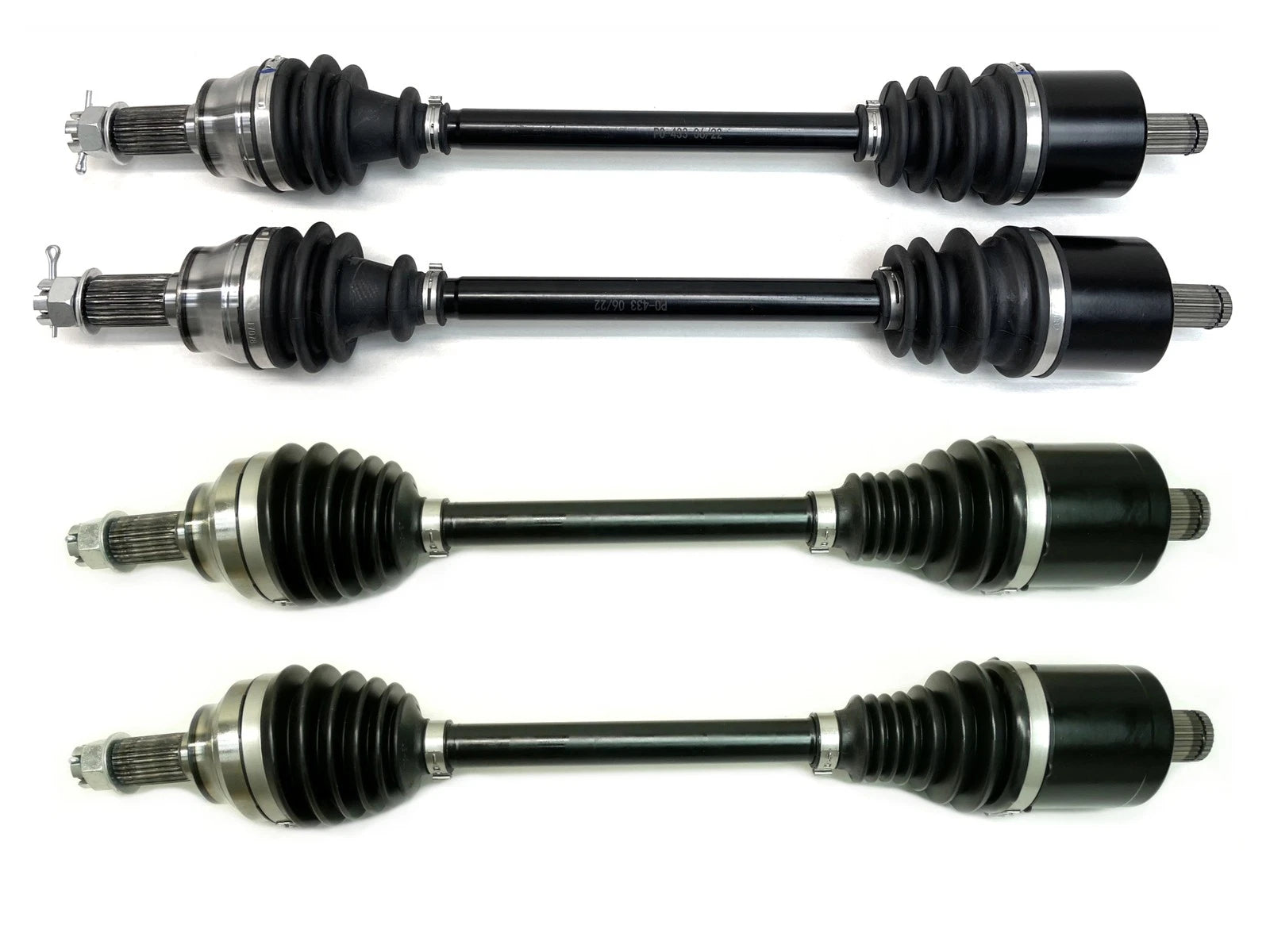 Set of 2 Full CV Axles for Polaris 1334202 1334203 (55")