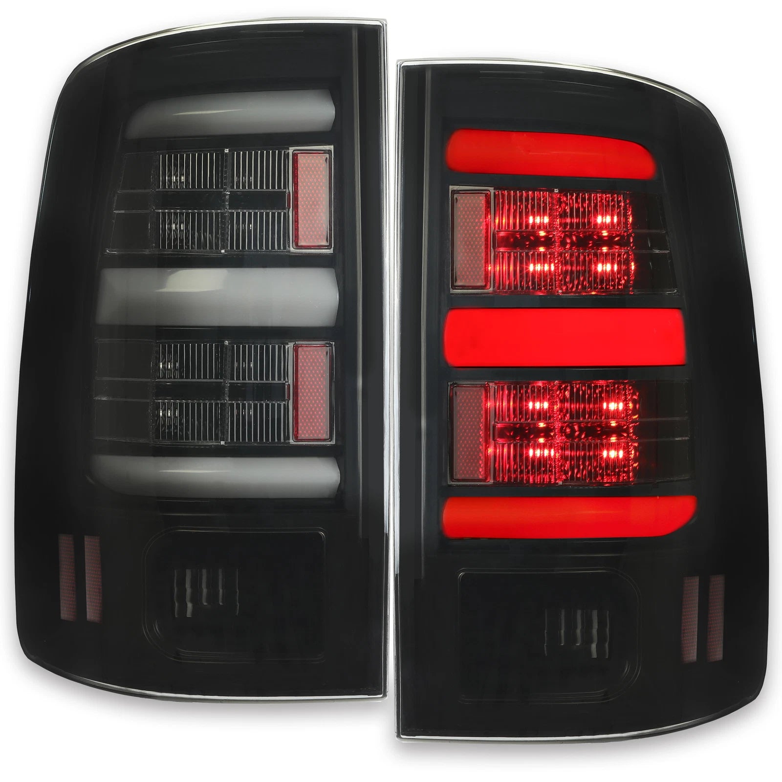 LED Tail Lights Brake Lamps for Dodge Ram 1500 2500 3500 (2009–2018)