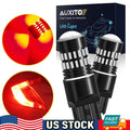 2X Red LED Turn Signal Brake Tail Light Bulbs for AUXITO 7443 7440