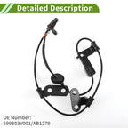 ABS Wheel Speed Sensor No. 599303V001/AB1279 for Hyundai Cadenza (2014–2019)