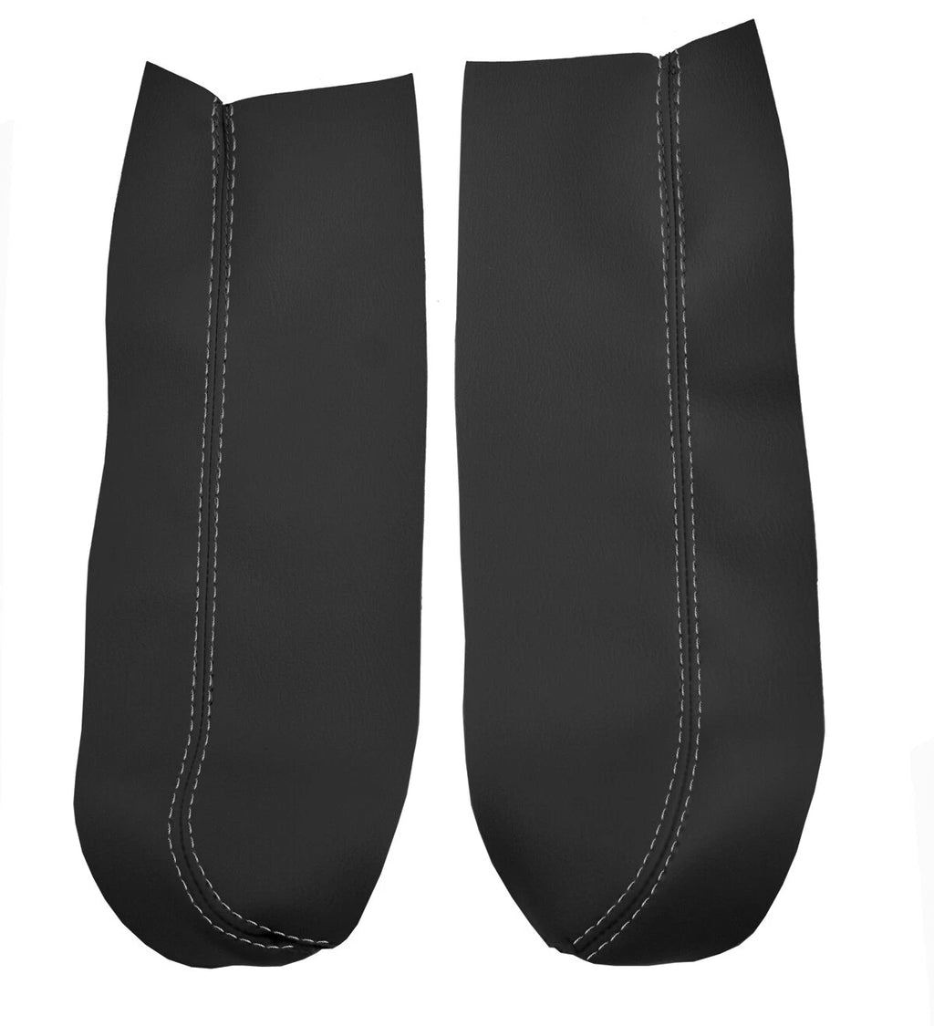 Set of 2 Front Door Armrest Panels for Nissan 350Z (2003–2005) Leather Gray