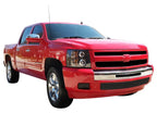 Stainless Steel Black Tubular Grille for Chevy Silverado 1500 (2007–2013)