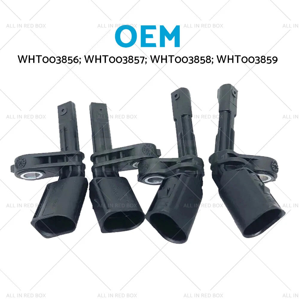 Set of 4 ABS Wheel Speed Sensors for VW Golf Jetta Passat Tiguan