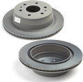 Set of 2 Rear Brake Rotors 345mm for GMC Chevy 3.23R (GU5) RWD