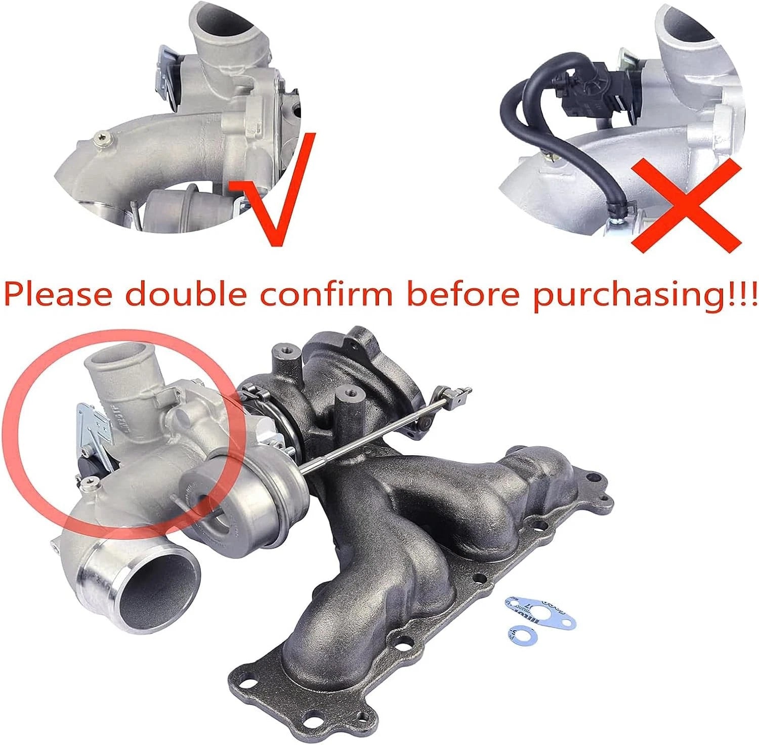 Turbo Charger for Land Rover Discovery, Range Rover Evoque (2012–2019) LR066515