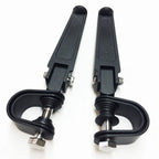 1 1/4" U-Clamp Footpegs for Harley Sportster (2004–2023) Black