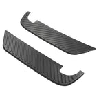 Set of 2 Black Rear Step Bumper Pad Covers for F150 F250 (1997–2004)