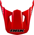 Visor for Offroad Helmets Medium-Large (FLY RACING Kinetic Dbk)