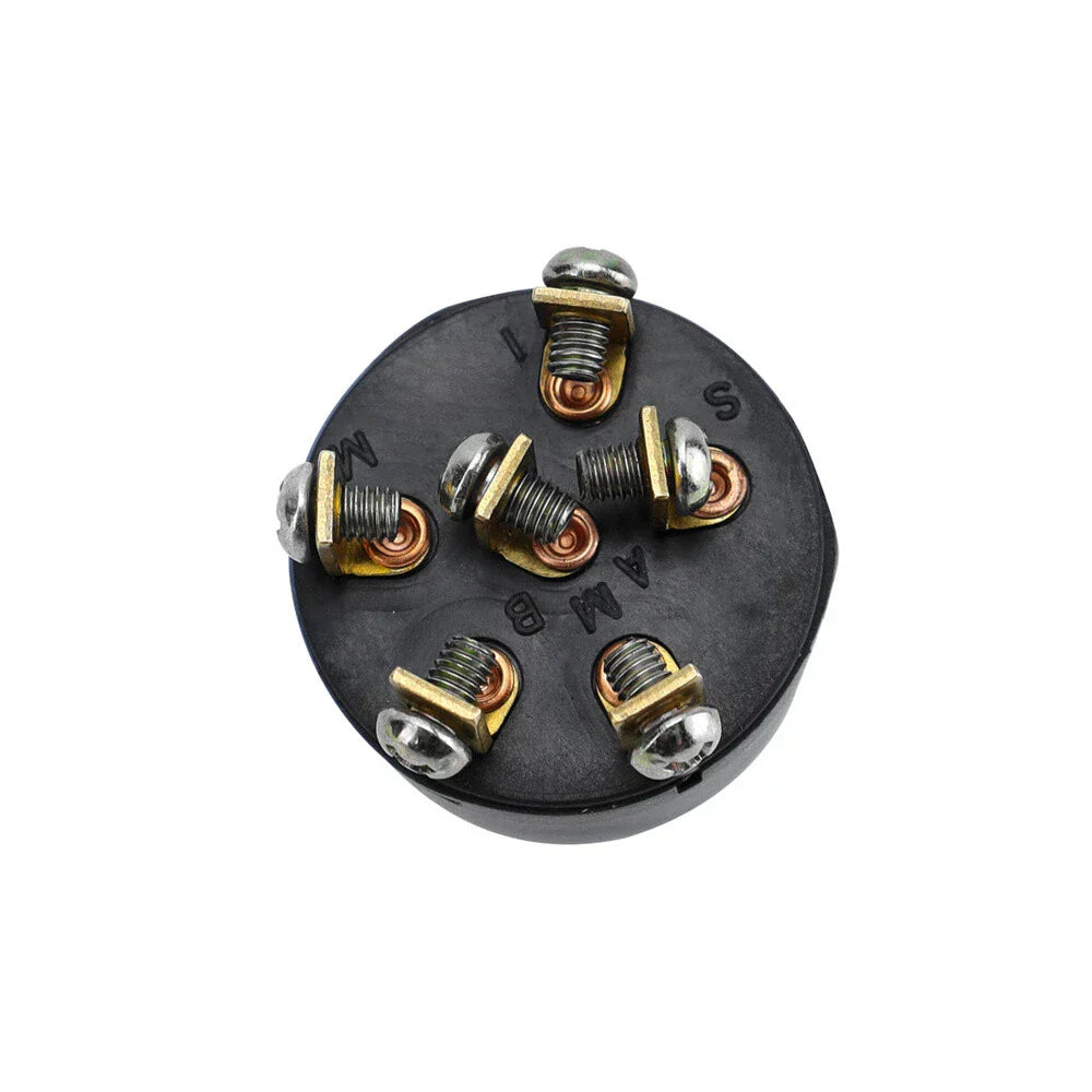 3 Position Outboard Ignition Switch with 6 Terminals & 2 Keys for Boats