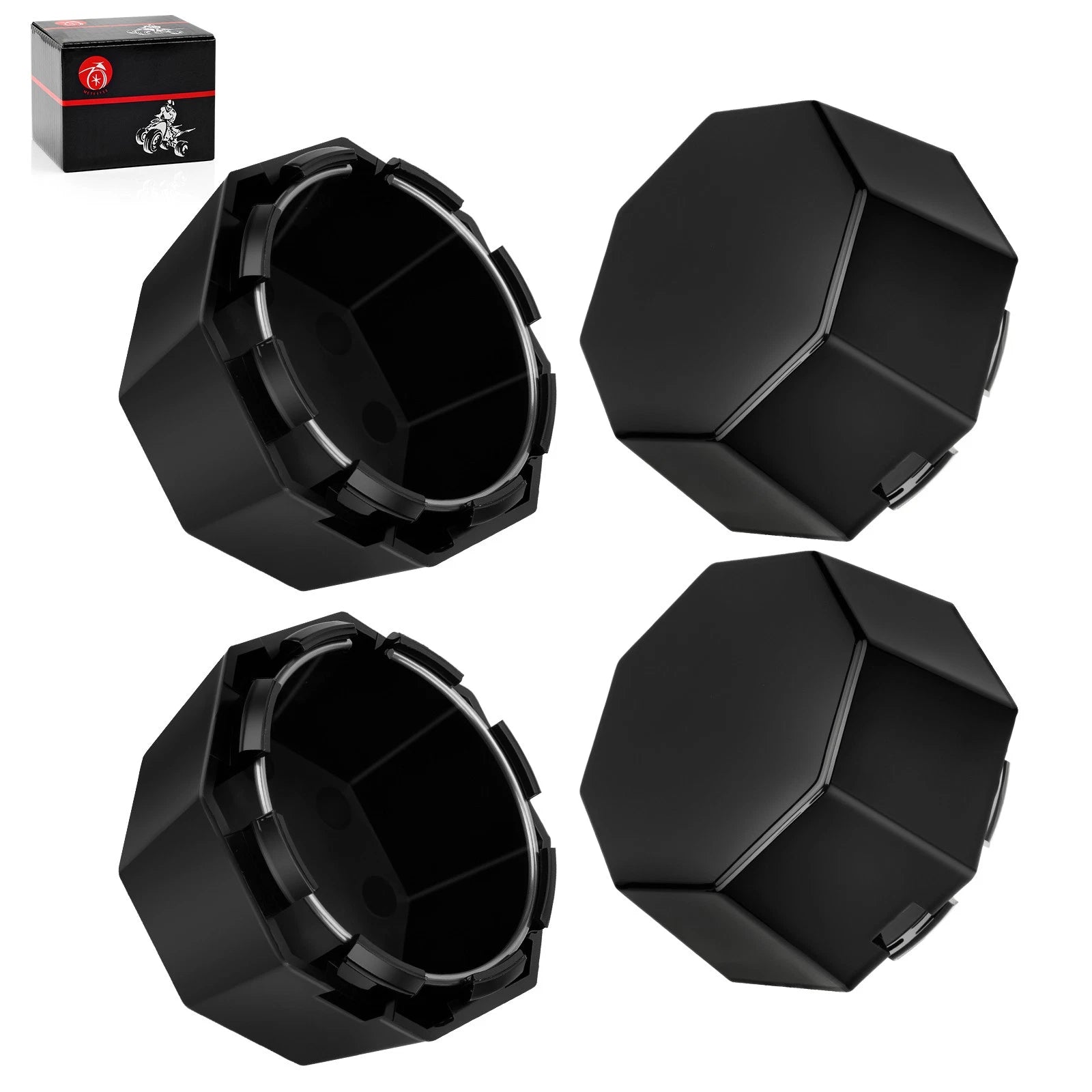 Set of 4 Center Wheel Hub Caps for Polaris Sportsman 570 SP (2015–2025) #5451374-067