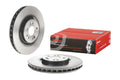 Front Vented Brake Rotor Set for Mercedes W163 (345 mm, 09.7606.11)