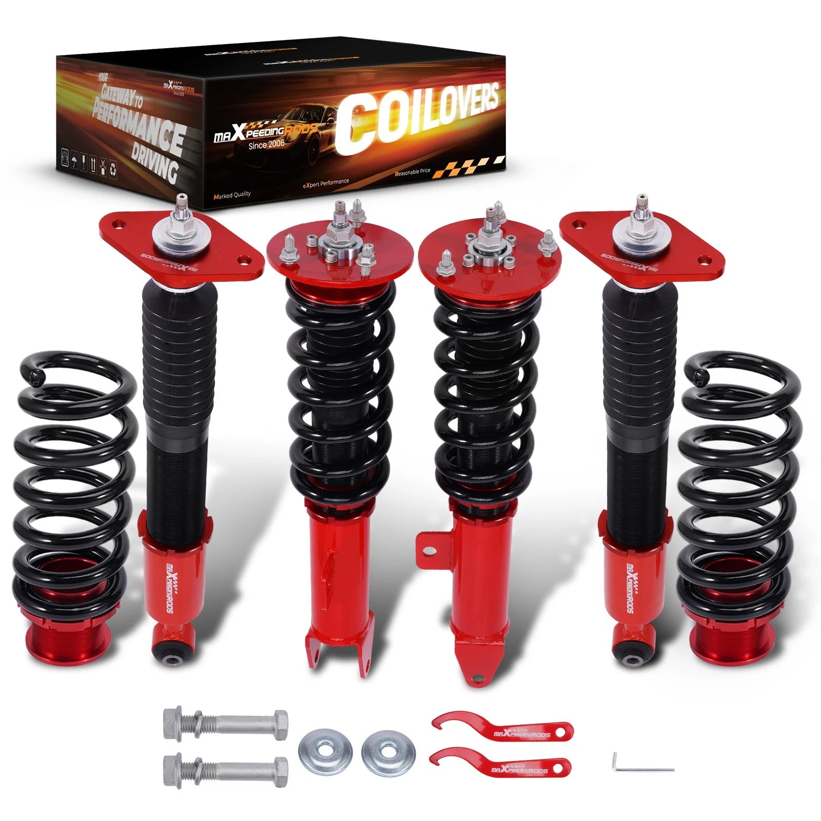 Coilovers Suspension Kit for Dodge Charger SRT8 (2006–2010) RWD Adj. Damper