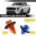 Fender Flare Retainer Clips for Toyota Tacoma (2005–2023)