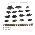 CNC Fairing Bolt Bodywork Screws Nuts Kit for Kawasaki