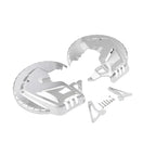 Front Brake Rotor Covers LED for Honda Goldwing 1800 F6B 13-17 (2001-2017)