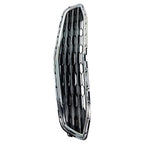 Front Grille Bumper Center for Chevrolet Malibu (2016–2018) Chrome Black