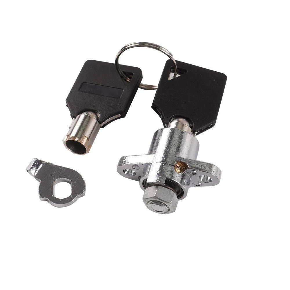 Chrome Hinges Latch for Harley Razor/Chopped/King Pack Trunk (2014–2023)