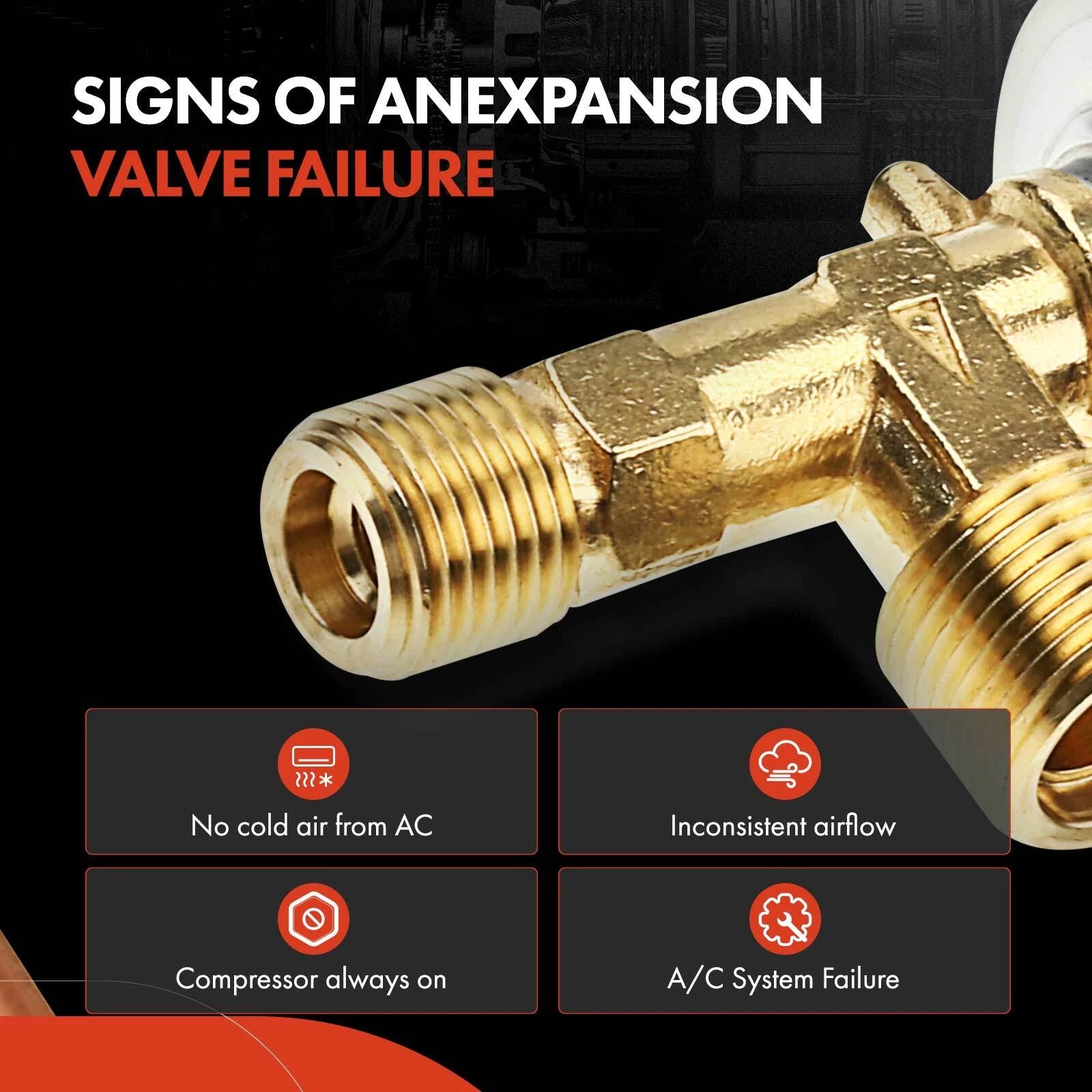 A/C Expansion Valve for Subaru Legacy (1997–1999)