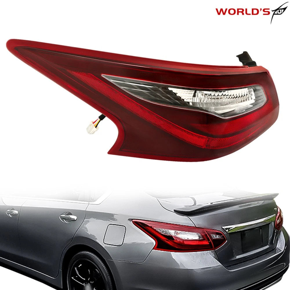Rear Tail Light for Nissan Altima Sedan (2016–2018) Left Driver Red