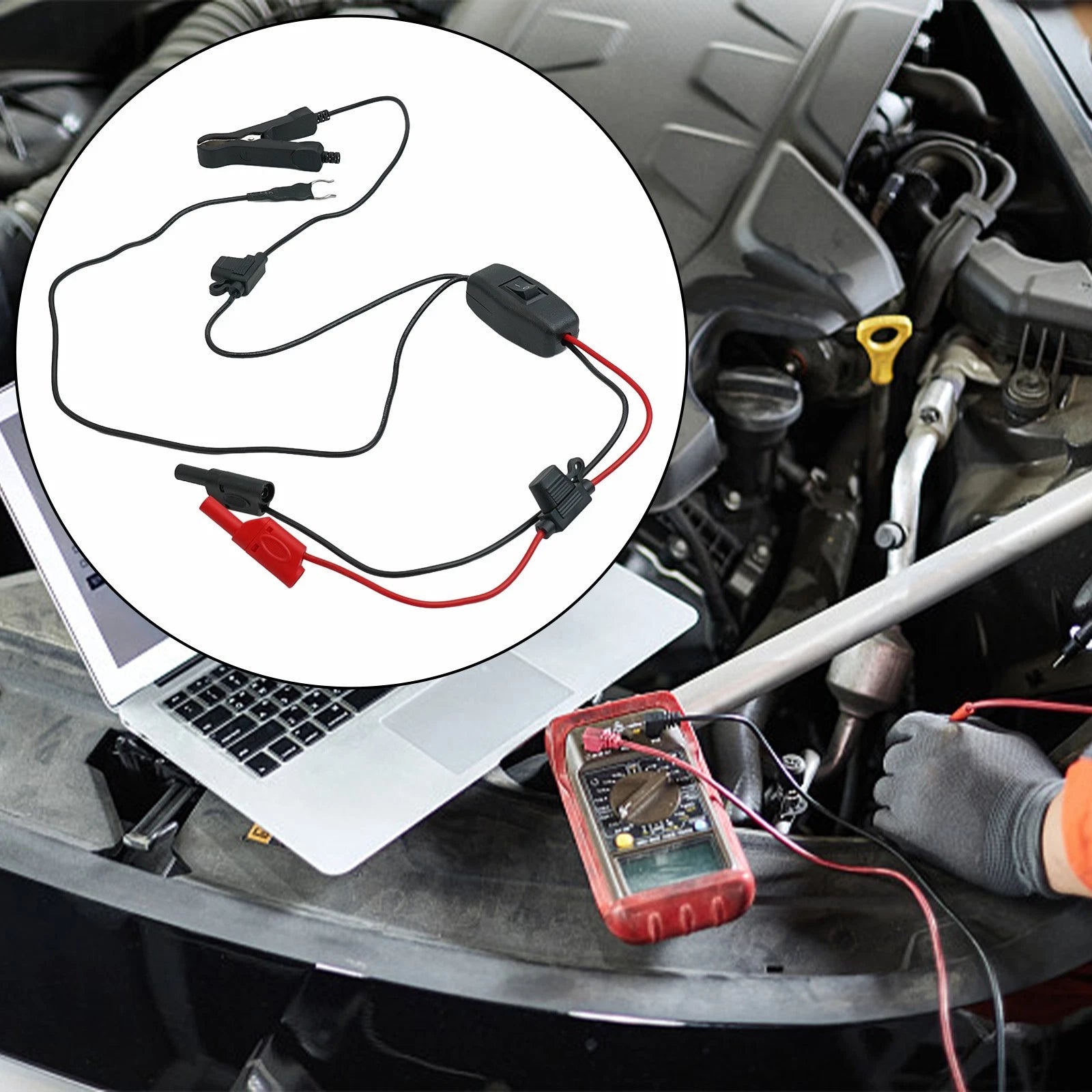 Leakage Detector with U Shaped Clip for Automotive