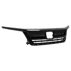 Front Upper Grille for Honda Pilot (2019–2022) Glossy Black