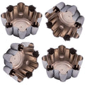 Set of 4 Center Wheel Hub Caps for Ford Excursion F250 F350 (1999–2005)