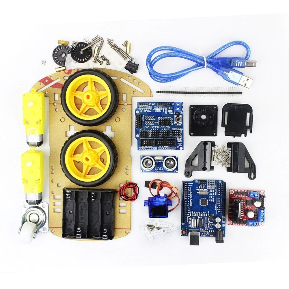 Twowheel Intelligent Robot Car Kit for R3 Board and Motor Driver