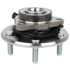 2 Front CV Axle Shaft + Wheel Hub Bearing for Ram 1500 (2012–2018) 4WD