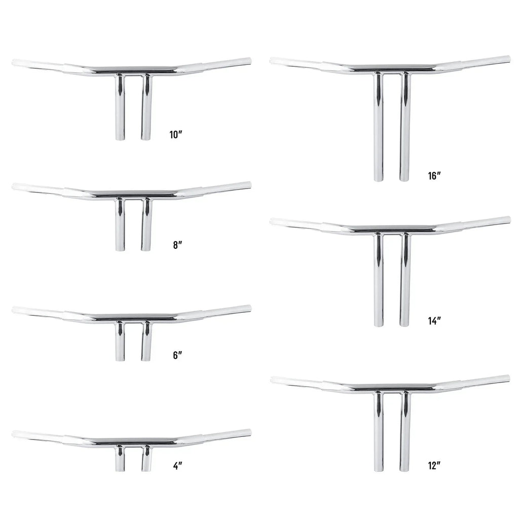 4/6/8/10/12/14/16'' Rise T-Bar Handlebar for Harley Sportster