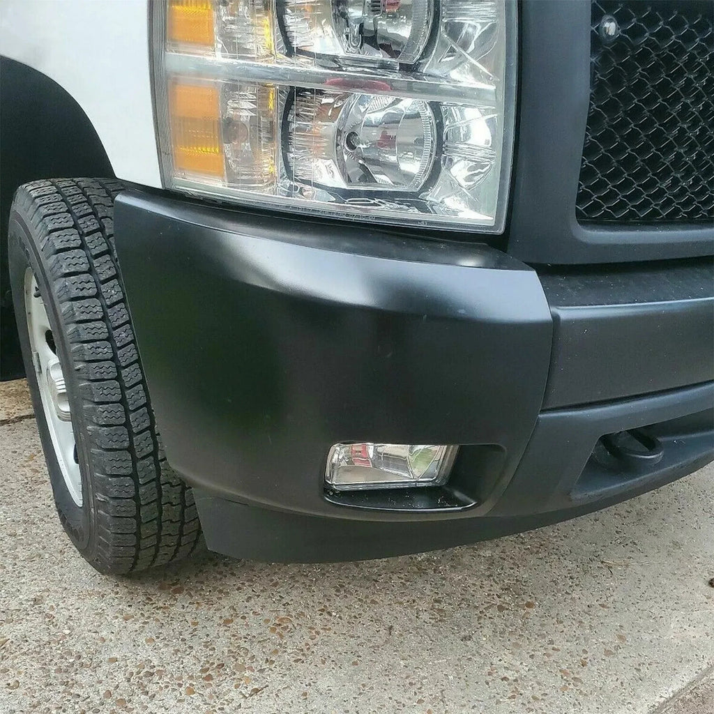 Bumper End Extensions for Chevy Silverado 1500 (2007–2013) with Fog Lamp Hole