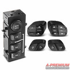 4X4 Selector & Steering Wheel Control Switch for GMC Sierra