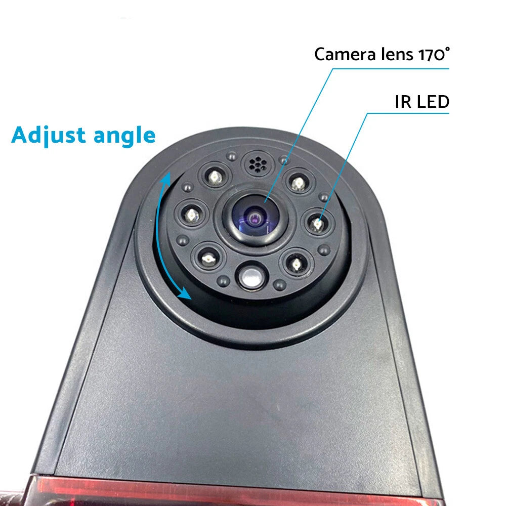 Rear View Backup Camera Brake Light for Mercedes Benz Sprinter (2007–2019)