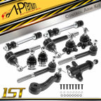 12X Front Control Arm, Sway Bar & Tie Rod for Chevy Tahoe GMC Yukon (2000–2006)