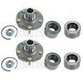 Front and Rear Wheel Bearings & Hubs Kit for Ford Escape/Tribute/Mariner (2001–2012)