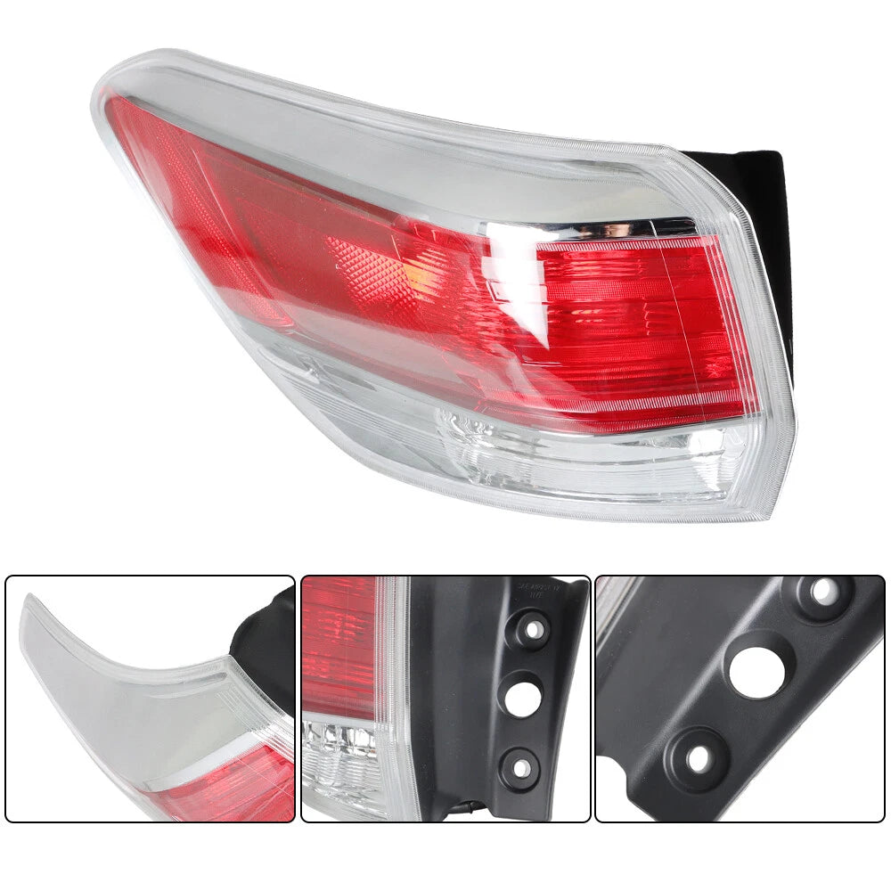 Taillight Assembly for Toyota Highlander (2014–2016) Left Driver Side