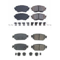 PowerStop Z17 Low-Dust Ceramic Disc Brake Pads Kit for Mazda 3 (2017–2018)