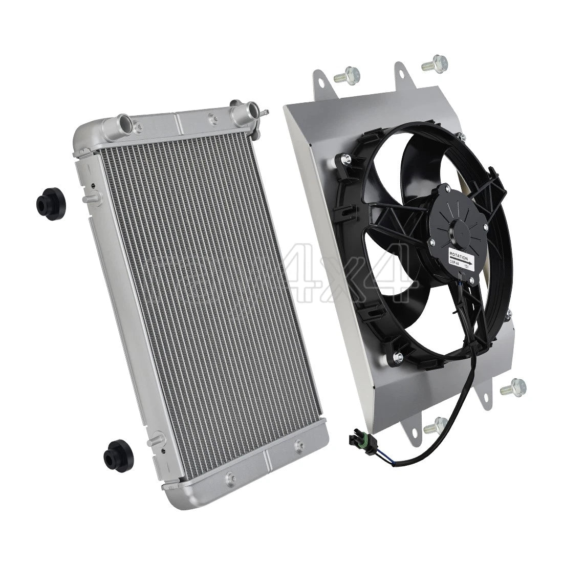 Cooling Radiator Fan Shroud Kit for Polaris Ranger 700 XP 700 Crew (2005–2009)