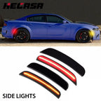 Smoked LED Side Marker Light Lamps for Dodge Charger (2015–2023)