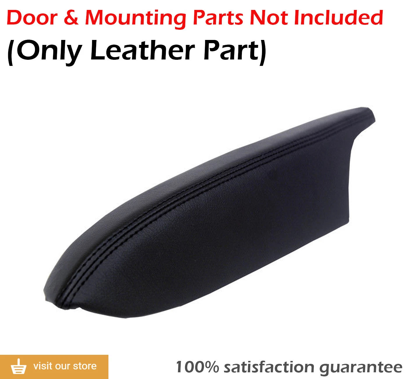 Leather Synthetic Door Panel Armrest Cover for Acura MDX (2007–2013)