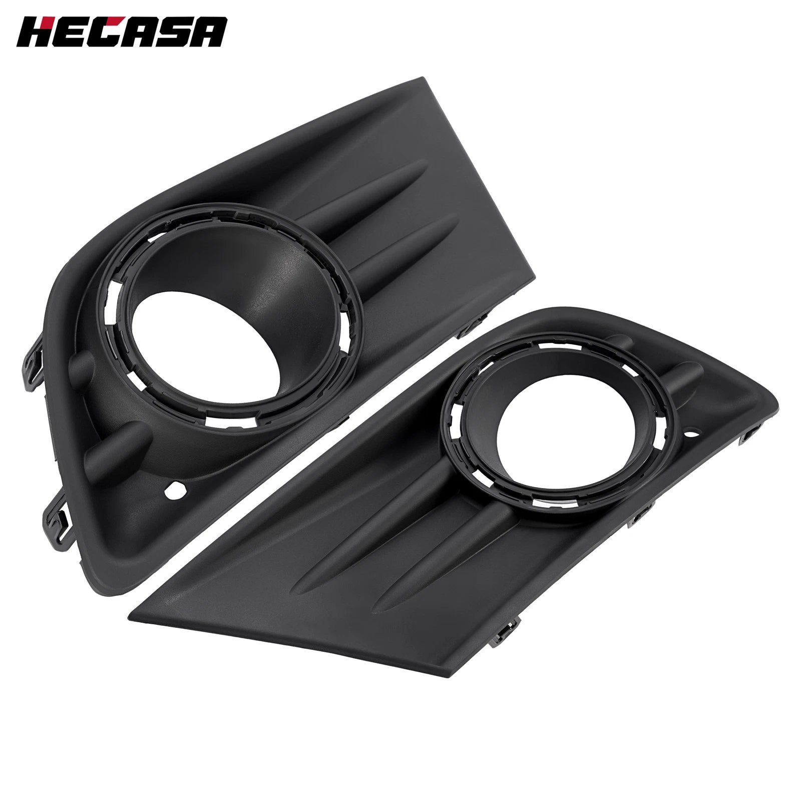 Set of 2 Front Bumper Fog Light Covers for Honda Pilot (2012–2015)