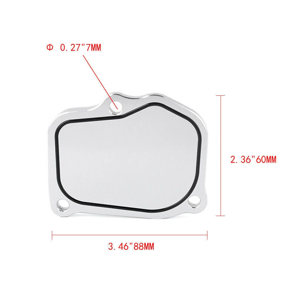 K-Series Billet Timing Chain Tensioner Cover Plate for Honda Acura K20 K24 (2002–2016)