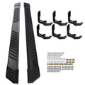 Set of 2 Nerf Bar Side Steps for GMC Sierra 2500HD 3500HD (2020–2026) Black