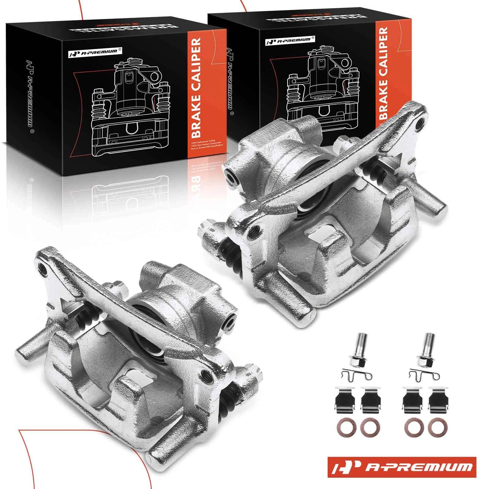 Pair Rear Brake Calipers for Mitsubishi Lancer (2009–2015) Outlander