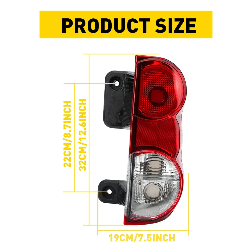 Right Tail Light for Nissan NV200 (2009â2015)