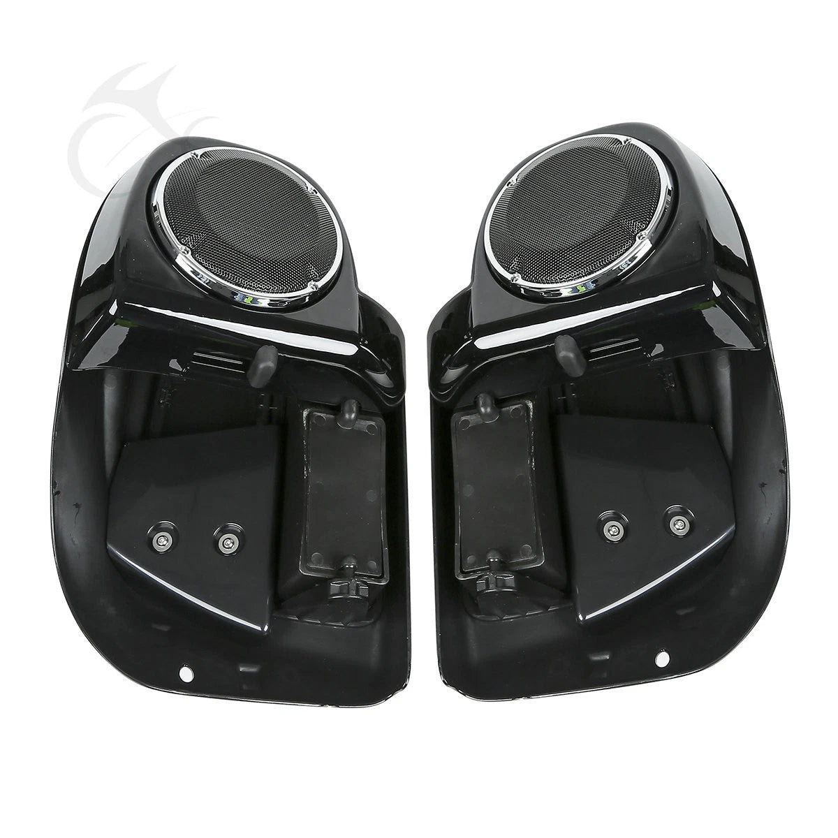 Lower Vented Leg Fairings with 6.5" Speaker Grills for Harley Touring (2014–2024)