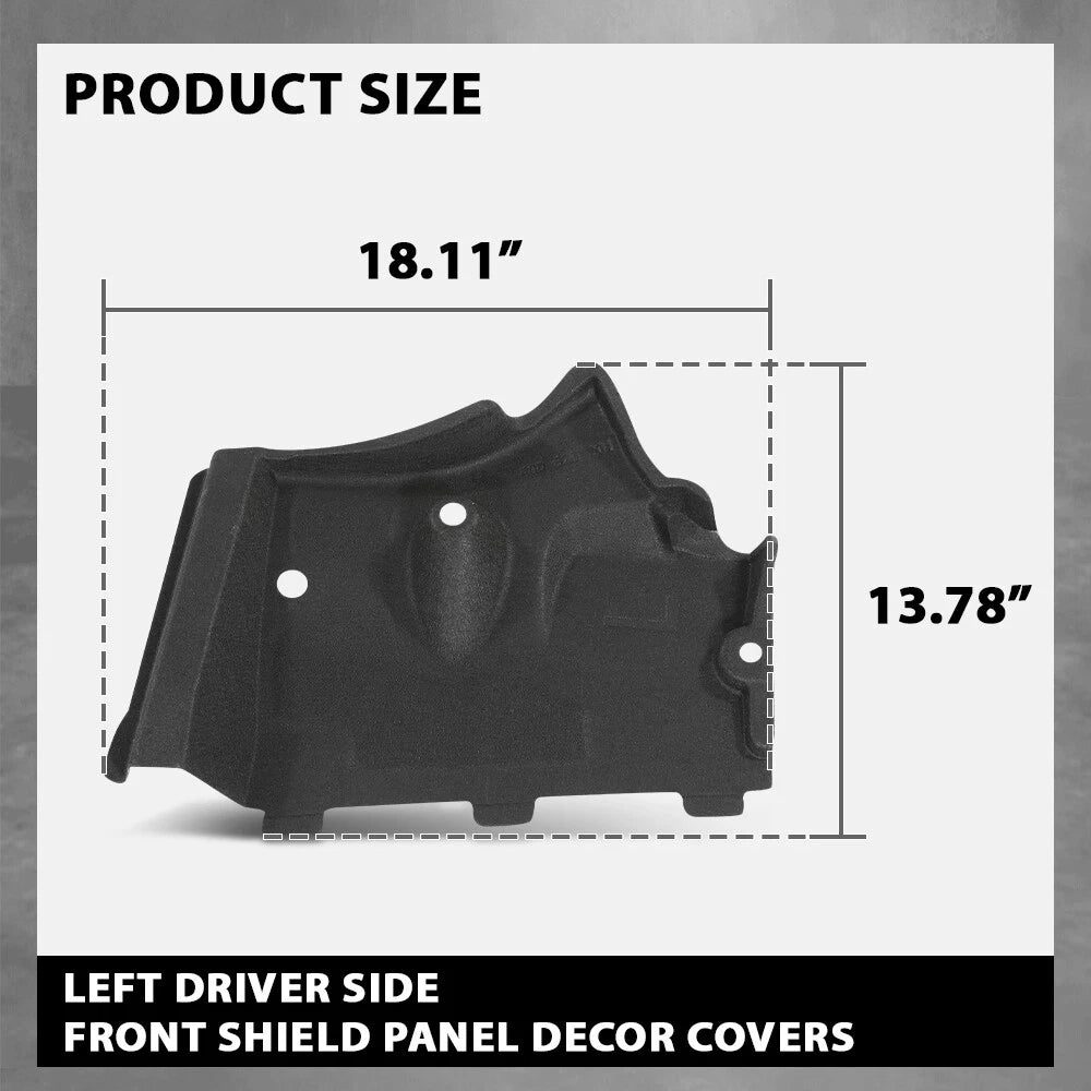 Front Under Body Splash Guard Shield for Audi A6 S6 C7 A7 (2011–2017)