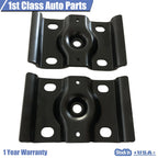 Set of 2 Rear Axle Spring U-Bolt Plate Brackets for Ford F-250 F-350 (1999–2023)